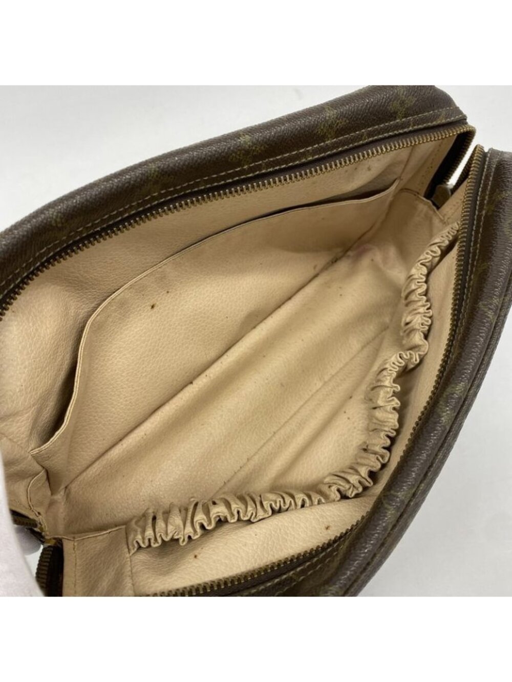 Louis Vuitton Pouch Monogram Trousse Toilette 28 Brown - Picture 4 of 10